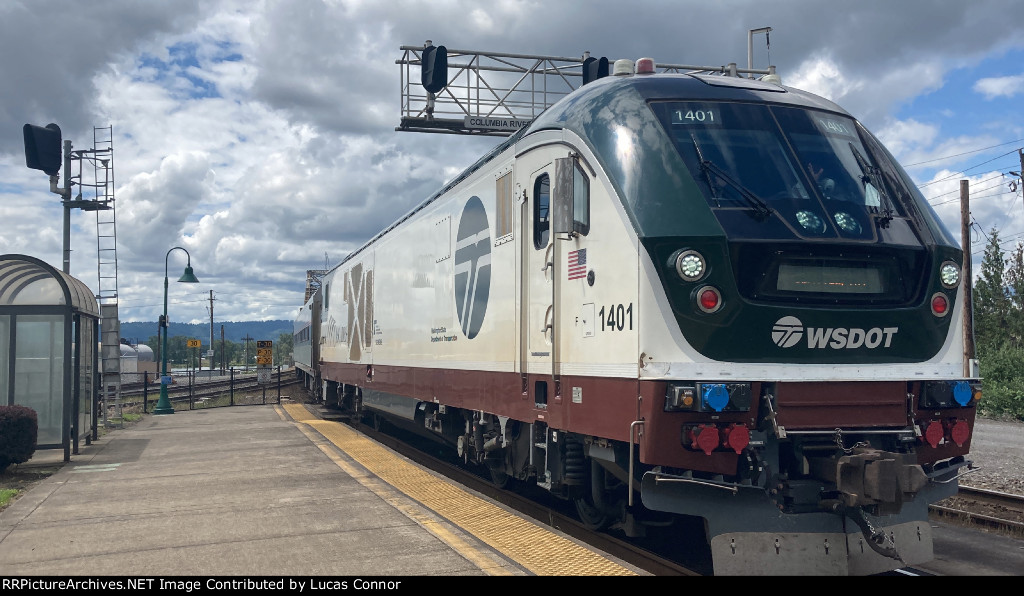 Amtrak Cascades Inbound